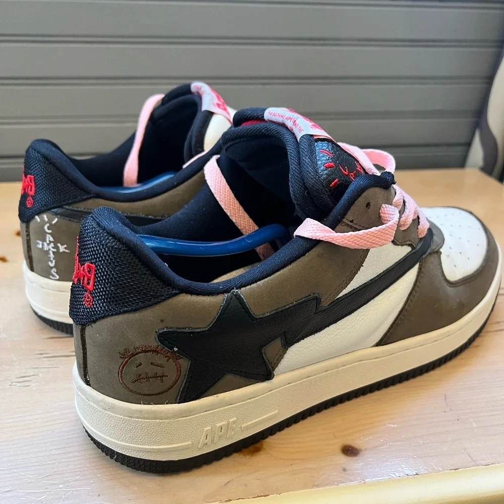 Bapesta Travis Scott James Morgan Men’s Size 10 - Picture 2 of 16
